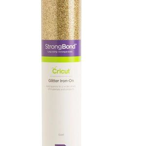 Cricut Gold Glitter HTV Vinyl - NWT